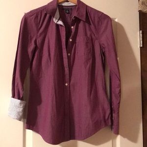 Purple, Tommy Hilfiger Button Up